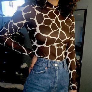 Patchy Brown Long Sleeve from Shein!